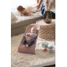 Leżaczek BabyBjörn Bliss Mesh Ciemny Róż – ergonomiczny, bezpieczny, przenośny i komfortowy dla dziecka
