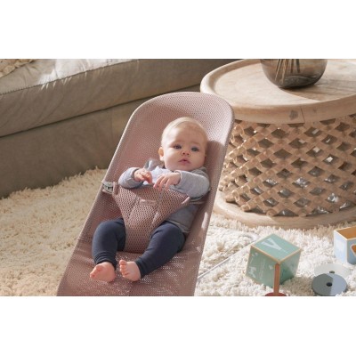 Leżaczek BabyBjörn Bliss Mesh Ciemny Róż – ergonomiczny, bezpieczny, przenośny i komfortowy dla dziecka Leżaczek BabyBjörn Bliss Mesh Ciemny Róż – ergonomiczny, bezpieczny, przenośny i komfortowy dla dziecka
