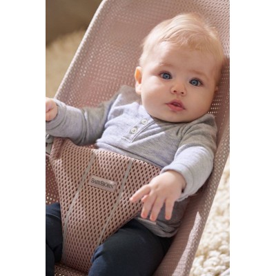 Leżaczek BabyBjörn Bliss Mesh Ciemny Róż – ergonomiczny, bezpieczny, przenośny i komfortowy dla dziecka Leżaczek BabyBjörn Bliss Mesh Ciemny Róż – ergonomiczny, bezpieczny, przenośny i komfortowy dla dziecka