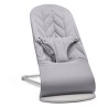 Leżaczek BabyBjörn Bliss Woven Petal Quilt Jasnoszary – ergonomiczny, certyfikowany, przenośny i wygodny dla dziecka