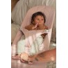 Leżaczek BabyBjörn Bliss Woven Petal Quilt Zgaszony Róż – ergonomiczny, przenośny, bezpieczny i certyfikowany