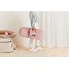 Leżaczek BabyBjörn Bliss Woven Petal Quilt Zgaszony Róż – ergonomiczny, przenośny, bezpieczny i certyfikowany