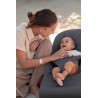Leżaczek BabyBjörn Bliss Woven Petal Quilt Antracyt – ergonomiczny leżaczek i fotelik 2w1, wygoda i bezpieczeństwo