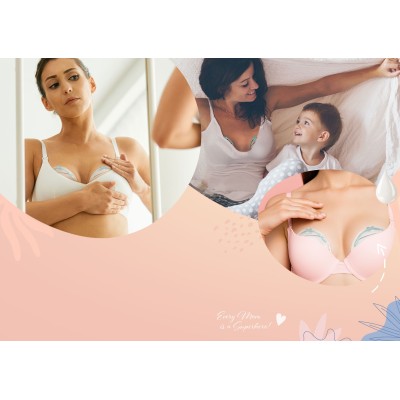 Neno Claro – 2 kolektory na mleko | dyskretne i wygodne zbieranie pokarmu dla mam karmiących