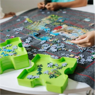 Mata Trefl 60986 do Układania Puzzli 500–3000 Elementów z Tubą – Przechowywanie i Organizacja