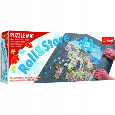 Mata Trefl 60986 do Układania Puzzli 500–3000 Elementów z Tubą – Przechowywanie i Organizacja