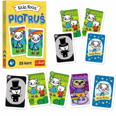 Gra Piotruś Kicia Kocia karciana dla dzieci 4+ | Trefl 08463