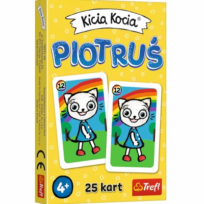 Gra Piotruś Kicia Kocia karciana dla dzieci 4+ | Trefl 08463