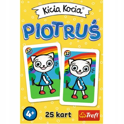 Gra Piotruś Kicia Kocia karciana dla dzieci 4+ | Trefl 08463