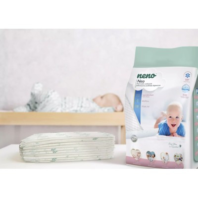 Podkłady higieniczne Neno Neo 10 sztuk – duże, superchłonne i jednorazowe (60×90 cm)