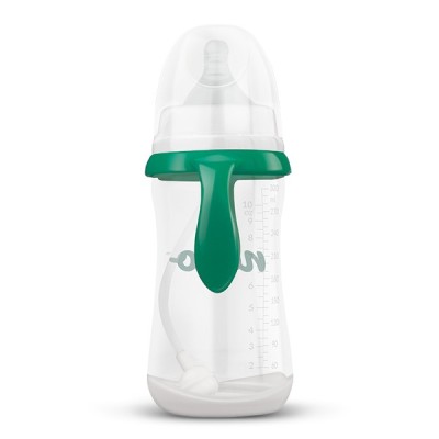 Butelka do karmienia i nauki picia Neno Bottle 300 ml – antykolkowa, bezpieczna, z uchwytem dla dzieci powyżej 6 miesięcy