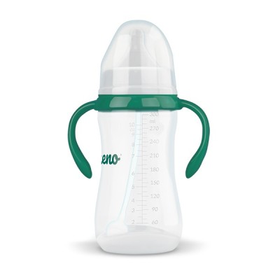 Butelka do karmienia i nauki picia Neno Bottle 240 ml – antykolkowa, bezpieczna, z uchwytem dla niemowląt 3-6 miesięcy