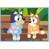 Puzzle 4w1 Bluey i jego świat – edukacyjne układanki dla dzieci od Trefl 34637