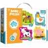 Puzzle edukacyjne dla dzieci Baby zwierzęta na wsi Trefl 36070