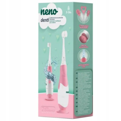 Szczoteczka elektryczna Neno Denti – LED, 4 końcówki, IPX7