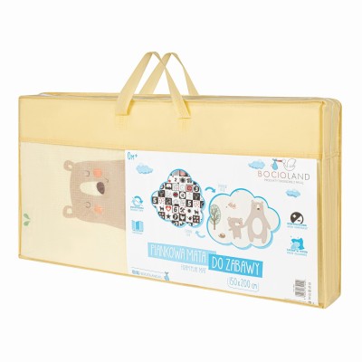 Bocioland Mata Piankowa Mały Miś BL124 – dwustronna 200×150