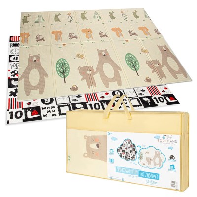 Bocioland Mata Piankowa Mały Miś BL124 – dwustronna 200×150