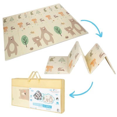 Bocioland Mata Piankowa Mały Miś BL124 – dwustronna 200×150