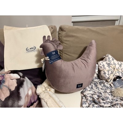 Poduszka Kura Babci Dany Velvet French Lavender – La Millou