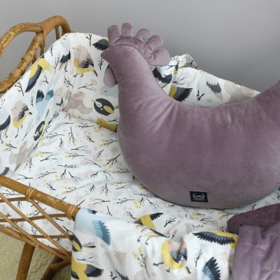 Poduszka Kura Babci Dany Velvet French Lavender – La Millou