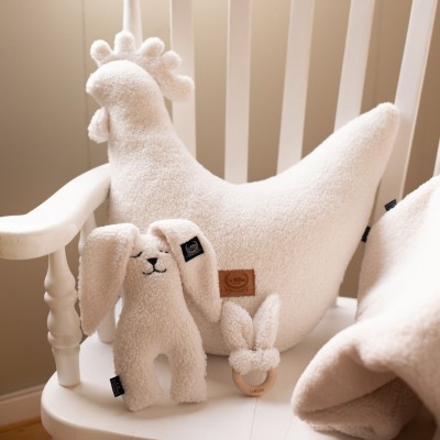 Poduszka Kura Babci Dany Teddy Bear Cream – La Millou