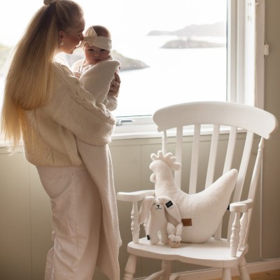 Poduszka Kura Babci Dany Teddy Bear Cream – La Millou