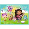 Puzzle Trefl Koci domek Gabi Puzzle 10w1 329 el. W świecie Gabi 96003