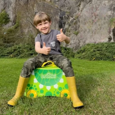 Trunki Dinozaur Dudley – Walizka Jeździk dla Dzieci | Idealna na Podróże