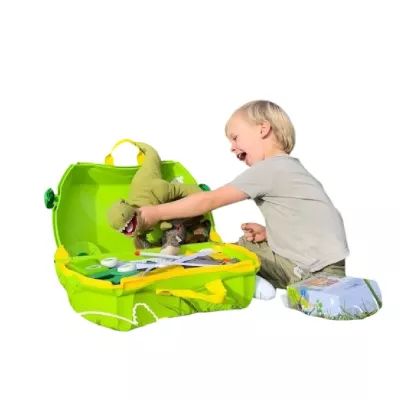 Trunki Dinozaur Dudley – Walizka Jeździk dla Dzieci | Idealna na Podróże