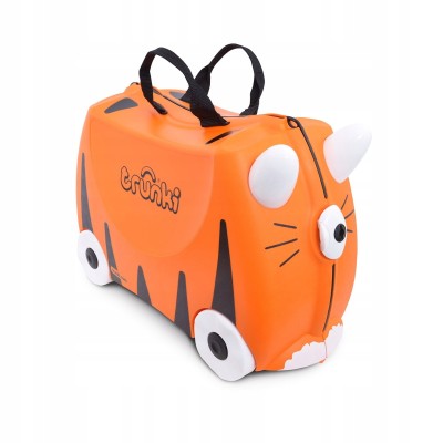 Trunki Tipu – Tygrysia Walizka Jeździk dla Dzieci | Bezpieczna, Kolorowa i Pojemna