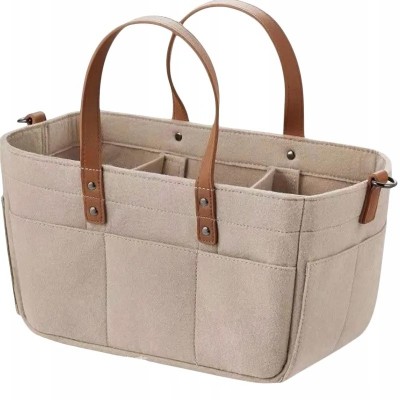 Organizer filcowy XXL beżowy – torba dla mamy i dziecka | Pojemny i elegancki organizer na pieluszki Organizer filcowy XXL beżowy – torba dla mamy i dziecka | Pojemny i elegancki organizer na pieluszki