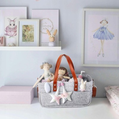 Organizer filcowy XXL szary – torba dla mamy i dziecka | Pojemna i elegancka torba na akcesoria Organizer filcowy XXL szary – torba dla mamy i dziecka | Pojemna i elegancka torba na akcesoria