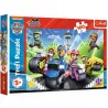 Puzzle Psi Patrol 100 elementów - Ekipa Na Motorach! Przenieś się do świata przygód z ulubionymi bohaterami.
