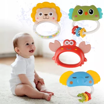 Karuzelka do łóżeczka z projektorem, pozytywką i pilotem – obrotowa 360°, muzyka i światło dla spokojnego snu dziecka