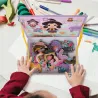 Ubieranka magnetyczna dla dziewczynek – kreatywne puzzle 51 magnesów edukacja  zabawa