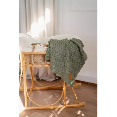 Kocyk Merino 100% – ciepły, oddychający kocyk dla niemowląt | Polski