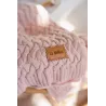La Millou Kocyk Merino 100% — miękki, termoregulujący kocyk dla niemowląt pink