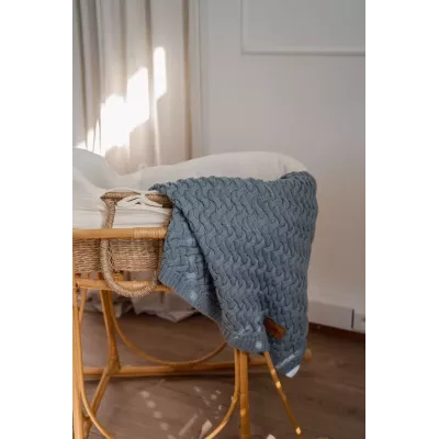 Kocyk Merino 100% – ciepły, oddychający kocyk dla niemowląt | Polski