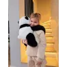 Pluszak obciążeniowy – sensoryczna przytulanka dla dzieci | Uspokaja, pomaga zasnąć, panda WYSYŁKA Z POLSKI