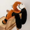 Pluszak obciążeniowy – terapeutyczna przytulanka dla dzieci | Uspokaja, pomaga zasnąć, wspiera emocje panda czerwona