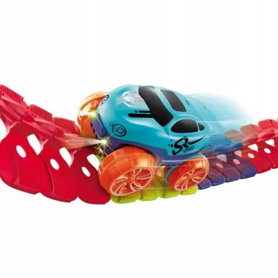 Magiczny Tor Wyścigowy 291 el. – Elastyczny, Świecący w Ciemności Zestaw Konstrukcyjny z LED