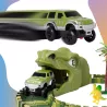Tor Samochodowy Dino Park 240 el. – Elastyczny Tor 360 cm z Dinozaurami