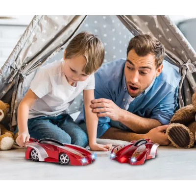 Samochód Jeżdżący po Ścianach RC – Auto Antygrawitacyjne z LED | Prezent dla Dzieci 6+