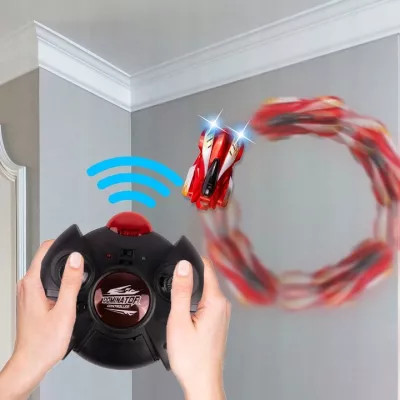 Samochód Jeżdżący po Ścianach RC – Auto Antygrawitacyjne z LED | Prezent dla Dzieci 6+