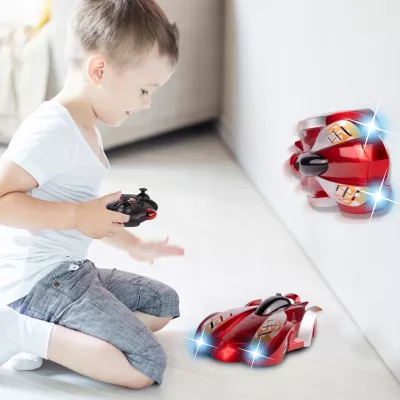 Samochód Jeżdżący po Ścianach RC – Auto Antygrawitacyjne z LED | Prezent dla Dzieci 6+