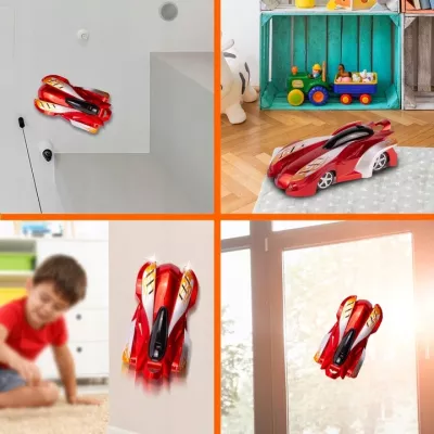 Samochód Jeżdżący po Ścianach RC – Auto Antygrawitacyjne z LED | Prezent dla Dzieci 6+