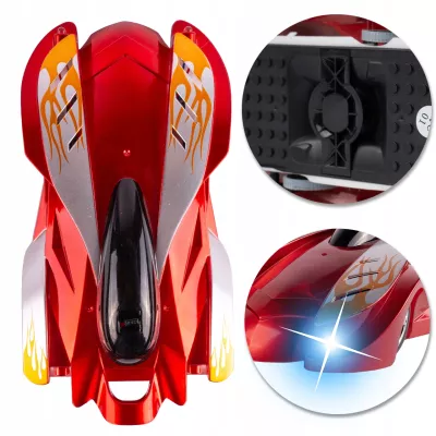 Samochód Jeżdżący po Ścianach RC – Auto Antygrawitacyjne z LED | Prezent dla Dzieci 6+