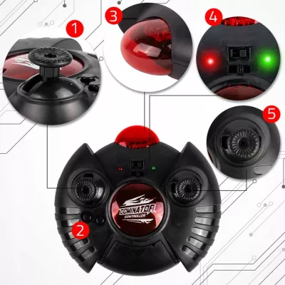 Samochód Jeżdżący po Ścianach RC – Auto Antygrawitacyjne z LED | Prezent dla Dzieci 6+