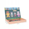 Edukacyjne Puzzle Magnetyczne Rodzinka - Kreatywna Zabawa