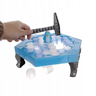 Gra Zręcznościowa z Pingwinkiem dla Dzieci i Rodzin – Rozwój Refleksu, Koordynacji i Wspólnej Zabawy | Idealna na Wieczory